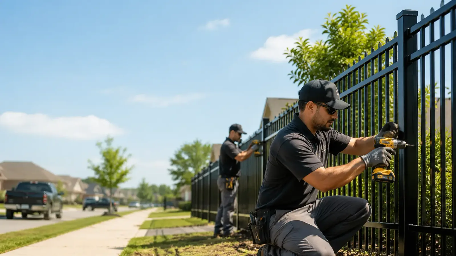 Metal Fence Installation in Cherry Valley, AR